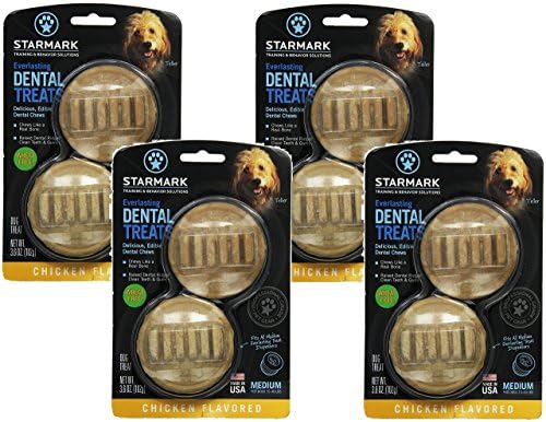 (4 Pack) Everlasting Treat Medium Chicken Made in The USA