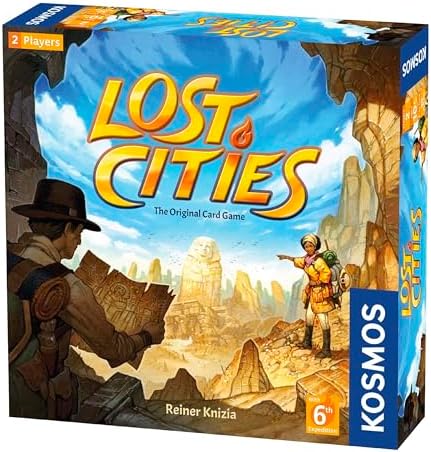 Lost Cities Card Game - with 6th Expedition