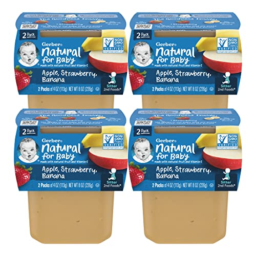 Gerber Natural for Baby 2nd Foods (Apple Strawberry Banana)