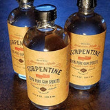100% Natural Pure Gum Spirits of Turpentine Glass Bottle 8OZ