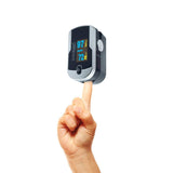 Santamedical Generation 2 Fingertip Pulse Oximeter Oximetry Blood Oxygen Saturation Monitor with Batteries and Lanyard