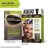 Just For Men Control GX Grey Reducing Shampoo, Gradual Hair Color for Stronger and Healthier Hair, 4 Fl Oz - Pack of 3 (Packaging May Vary)