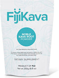 FijiKava, Kava Instant Extract Powder (250g), Sleep Aid & Relaxation - 60mg Kavalactones per Serving (8.8 oz, Pack of 1)