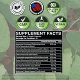 ZENMEN Tick Immune Support Supplement - Improved Formula - Japanese Knotweed, Cat's Claw, Chinese Skullcap, Cryptolepis Sanguinolenta, Sweet Wormwood Capsules - 90 Vegan Capsules, Made in The USA