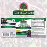 Nature's Answer Sambucus Elder Berry Extract Syrup 8 Ounce ( 3 Pack ) | Daily Immune Support | Packed with Antioxidants | Family Friendly | Flue Season Defender