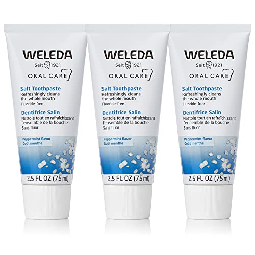 Weleda Natural Salt Toothpaste. 2.5 Fluid Ounce (Pack of 3)