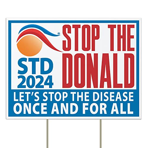 Anti Trump Yard Sign | 2024 Presidential Election | Home Based Family Business