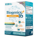 LABO Nutrition Biogenics 16–Lactic Acid Bacteria Fermented Extract, 1000x More Effective, Gut Health Support Beyond Probiotics & Prebiotics, Improve Intestinal Skin and Immune Health, 10mlx15 sachets