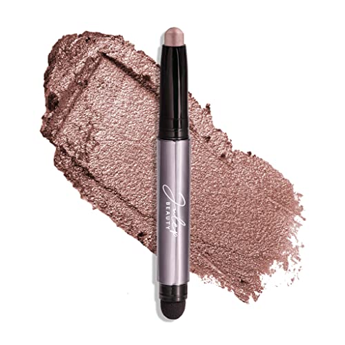 Julep Eyeshadow 101 Crème-to-Powder Waterproof Eyeshadow Stick – Mink Mauve Shimmer – Long-Lasting, Crease-Proof, Muted Mauve Shimmer Eyeshadow with Built-in Smudger