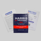 Prank - Kamala Harris 2024 Prank Mail Donation Receipt, Hilarious Joke, Sent 100% Anonymous, Practical Gag Package Envelope Gift