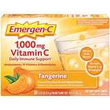 Emergen-C 1000mg Vitamin C Powder Tangerine Flavor 30 Count Lot of 2 Boxes