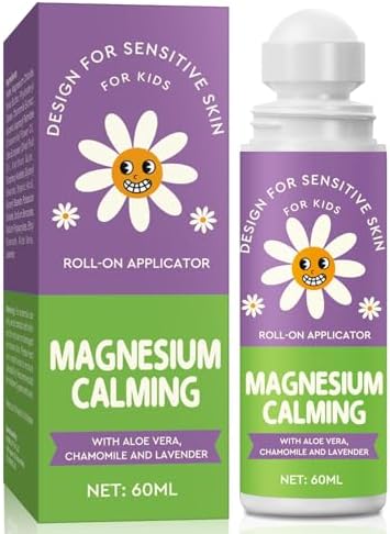 Magnesium Lotion for Kids, Effective Lotion for Sleep, Roll-On Design & Natural Ingredients