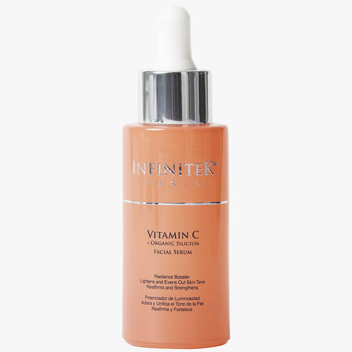 Infinitek® Paris, Vitamin C Serum, Skin Care Facial Product Lotion with Green Tea and Ginseng. 1 Fl Oz