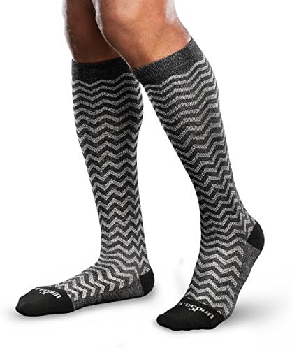 Core-Spun 20-30mmHg Moderate Graduated Compression Support Knee High Socks