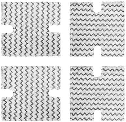 Alonyi 4 Pack Steam Mop Pads Replacement for Shark Lift-Away & Genius Steam Mop S3973 S3973D S5002 S5003 S6001 S6002 S6003 Part # XTP184 & P184WQ