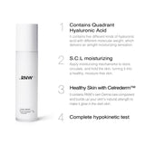 RNW DER. Moist Hyal Treatment Emulsion 4.2 fl.oz / 125ml, Hydrating Skin Emulsion with Hyaluronic Acids for Sensitive Skin | Paraben Free Korean Skincare