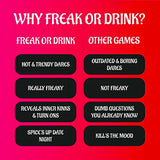 Freak Or Drink - The Freakiest Couple Drinking Game Perfect For Date Nights, Birthdays & Anniversaries - Let's Get Drunk, Wild & Freaky! | Valentines Gifts For Him/Her | Couple Gifts | Couple Games