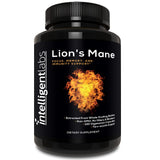 Intelligent Labs Lion’s Mane Mushroom Capsules, Extracted from The Fruiting Bodies of Hericium Erinaceus, Minimum 25% Beta Glucans, No Grain Fillers, 2-Month Supply