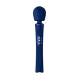 FUN FACTORY Vim Wand Massager Rechargeable Cordless Body Massager Quiet Operation Water Resistant Handheld Massager 5 Speeds - 3 Patterns (Midnight Blue)