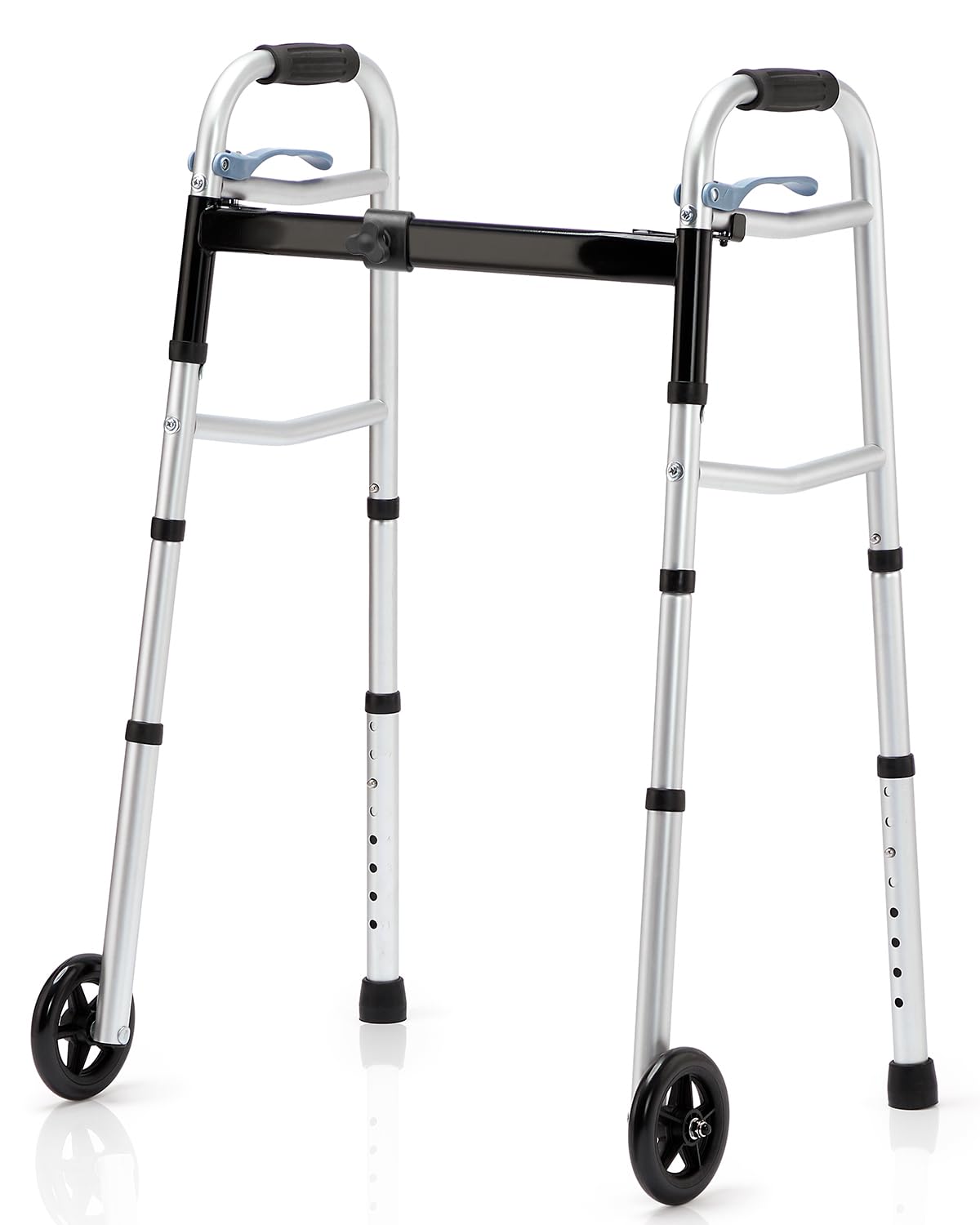 OasisSpace Compact Folding Walkers, Lightweight Walkers for Seniors Ad ...