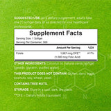 DEAL SUPPLEMENT Folic Acid 1000 mcg (1 mg), 500 Coconut Oil Softgels | Bioavailable Prenatal Vitamins (Vitamin B9) – 1,667 mcg DFE – Easy to Swallow, Non-GMO, & No Gluten
