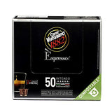 Caffe Vergnano Intenso Espresso Capsules | Compatible with Nespresso Original Line Machines | Compostable | Medium Roast | 50 Count (25oz) | Imported from Italy