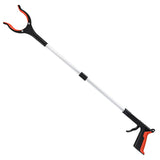 2023 Upgrade Grabber Reacher Tool, 360° Rotating Head, Wide Jaw, 32" Foldable, Lightweight Trash Claw Grabbers for Elderly, Reaching Tool for Trash Pick Up Stick, Litter Picker, Arm Extension (Black)