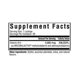 Seeking Health Active B12 5000 - Supplement with Adenosylcobalamin & Methylcobalamin - Supports Heart & Brain Health - 5000 mcg, 60 Lozenges