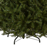 National Tree Company Artificial Full Christmas Tree, Green, Dunhill Fir, Includes Stand, 7.5 Feet