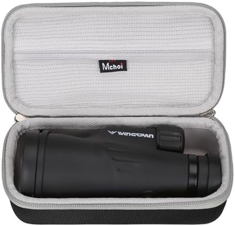 Mchoi Monocular Case Fits for Wingspan Optics Explorer High Powered 12X50 Monocular, Monocular Travel Carrying Storage Case, Case Only