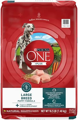 Purina ONE Plus Large Breed Puppy Food Dry Formula - 16.5 lb. Bag