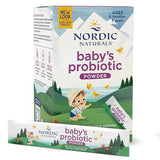 Nordic Naturals Baby’s Nordic Flora Probiotic Powder, Unflavored - 30 Packets - 4 Billion CFU - Digestive Health & Immune Support for Babies & Toddlers (6 Months to 3 Years) - 30 Servings