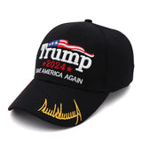 Trump 2024 Hat MAGA Hat Embroidered Save America Again Donald Trump Slogan USA Adjustable Baseball Cap for Woman Men