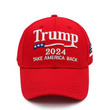 Trump 2024 Hat, Donald Trump 2024 Cap Keep America Great MAGA USA Embroidery Adjustable Baseball Cap