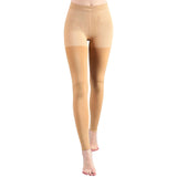 +MD 15-20mmHg Women's Footless Compression Pantyhose Tights Medical Graduated Support Stocking Nude S