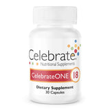 Celebrate Vitamins CelebrateONE 18 One Per Day Bariatric Multivitamin with Iron Capsules, 18 mg of Iron, for Post-Bariatric Surgery Patients, 30 Count, 1 Month Supply