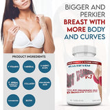 BEAUTIFYEM Bust X-Large Breast Enlargement, Breast Enhancer, Bust Enhancement Pills - Enjoy Larger, Fuller, Firmer Breasts. (Not a Breast Cream). 1 Month Supply