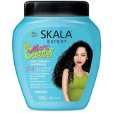 SKALA Hair Type 3ABC - Hydrate Curls, Eliminate Frizz, For Curly Hair - 2 IN 1 Conditioning Treatment Cream and Cream To Comb 35.2oz – Includes complimentary comb.