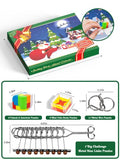 Advent Calendar 2024 for Kids - Christmas Gifts Brain Teaser Puzzles - Christmas Countdown Calendar Decoration Gift Box - 24 Pcs Metal Wire Puzzle Big Challenge for Adults Girls Boys Teens