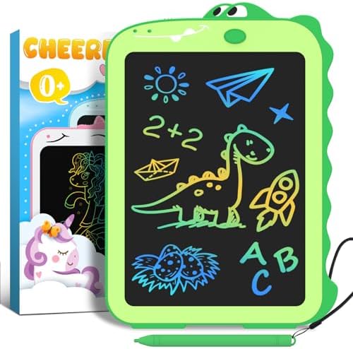 Valentines Day Gifts for Kids LCD Writing Tablet for Kids Toys 8.5" Toddler Toys Learning Drawing Board Dinosaur Toys for 3 4 5 6 7 Year Old Boys Girls Birthday Gifts Idea Light Doodle Pad