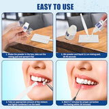 Tooth Repair Kit, Temporary Tooth Filling for Broken Chipped Teeth, Crown Fillings & Bridges, Missing Teeth 4 PCS