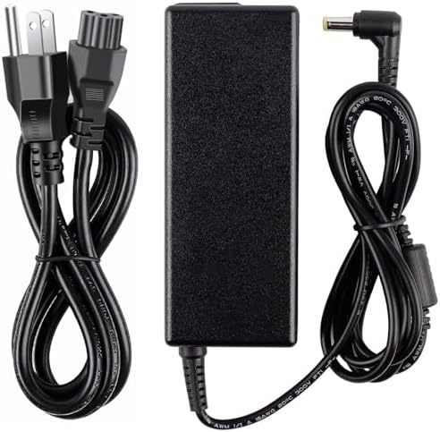 DTK 19V 4.74A 90W Ac Adapter for Acer Laptop Computer Charger Notebook PC Power Cord Supply Source Plug (75W 65W Compatible) Connector Size: 5.5x1.7mm