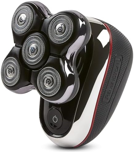 Remington Balder Boss Electric Razor for Head XR7120 - Premier Wet/Dry Bald Head Shaver, Japanese Steel Blades, Cordless Rechargeable, Effortless Head Shaving with Precision Dual Track Heads