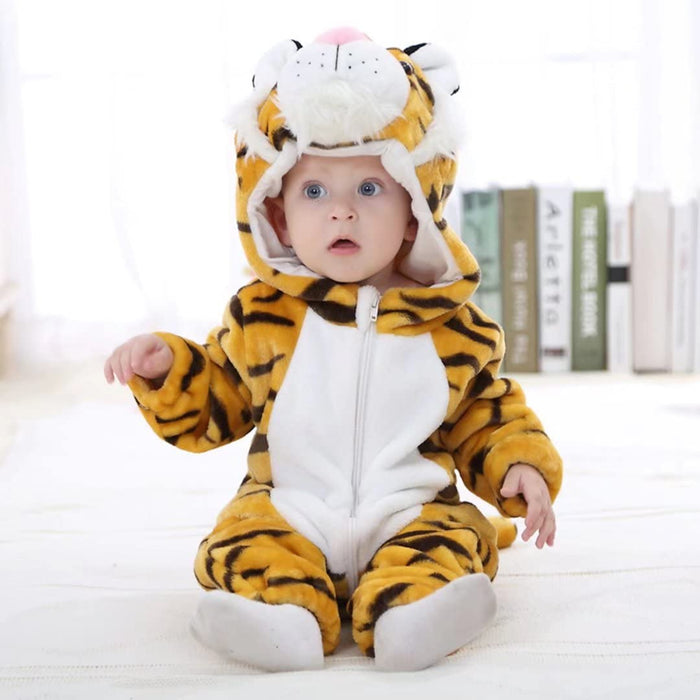 Baby Tiger Costumes Unisex Toddler Outfit Halloween Dress Up Romper 18-24 Months