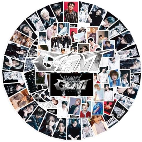 Stray Kids Giant Album Stickers Pack 98 PCS Kpop Waterproof Vinyl Decals Stray Kids Stickers for Water Bottles Scrapbook Laptop StrayKids Merch