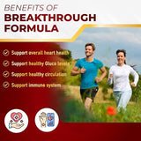 GriMed Berberine Supplement 9,500mg with Ceylon Cinnamon Bitter Melon Supports Healthy Immune System - Made in The USA