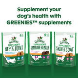 GREENIES Supplements Dog Skin & Coat Supplements With Fish Oil & Omega 3 Fatty Acids, 40 Count Chicken-Flavor Soft Chews for Adult Dogs