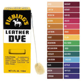 Fiebing's Leather Dye, Dark Brown, 4 oz.