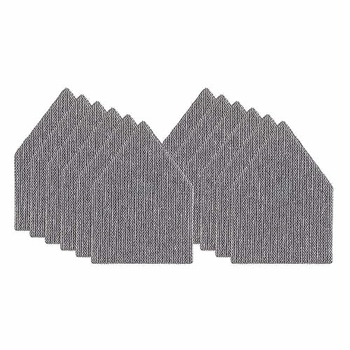 Milwaukee M12 3.75 in. L X 3.625 in. W Aluminum Oxide 220 Grit Sanding Sheet