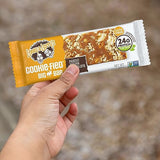 Lenny & Larry's Cookie-fied BIG BAR 90g, Peanut Butter Chocolate Chip 12-pack 24 grams Plant-Based Protein XL Vegan Snack Bars, 10g Prebiotic Fiber Non-GMO, Kosher